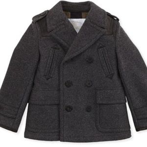 Burberry Boys Sz 10Y Peacoat
